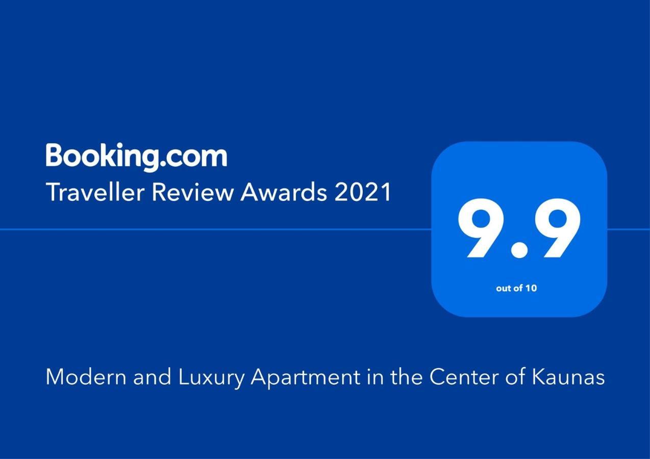 Modern And Luxury Apartment In The Center Of קובנה מראה חיצוני תמונה
